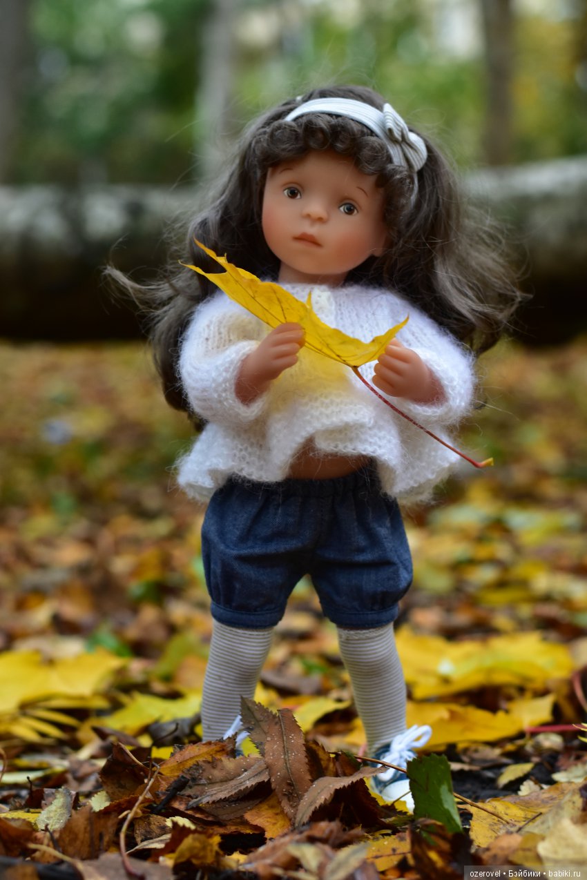 Листья желтые — Куклы Kathe Kruse (Кате/Кэте Крузе): фото