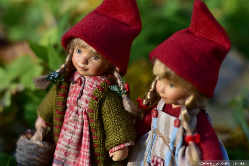 Лесные феи — Куклы Birgitte Frigast (Фригаст): фарфоровые эльфы