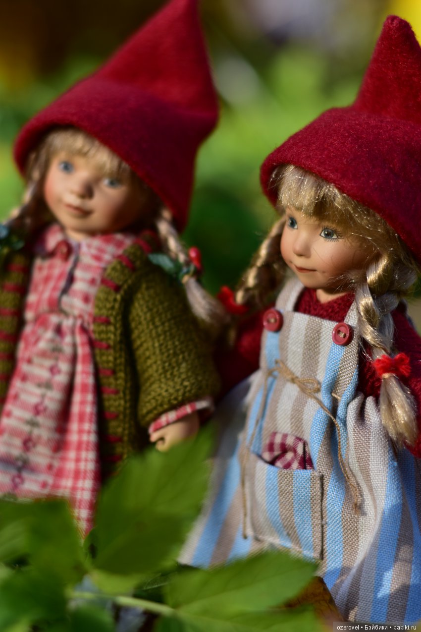 Лесные феи — Куклы Birgitte Frigast (Фригаст): фарфоровые эльфы