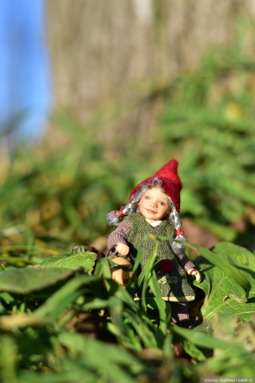 Лесные феи. Часть 2 — Куклы Birgitte Frigast (Фригаст): фарфоровые эльфы (фото 9)