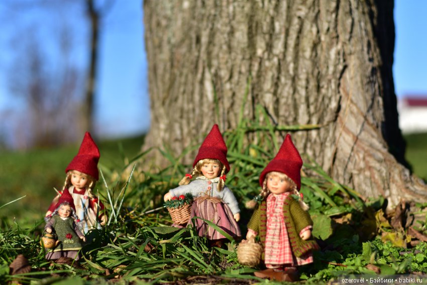 Лесные феи. Часть 2 — Куклы Birgitte Frigast (Фригаст): фарфоровые эльфы