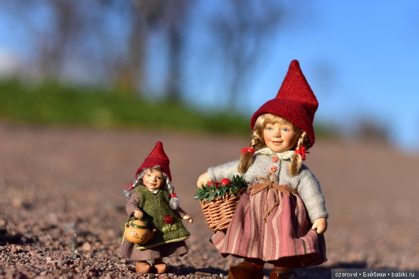 Лесные феи. Часть 2 — Куклы Birgitte Frigast (Фригаст): фарфоровые эльфы (фото 6)