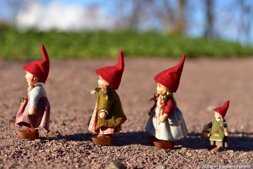 Лесные феи. Часть 2 — Куклы Birgitte Frigast (Фригаст): фарфоровые эльфы