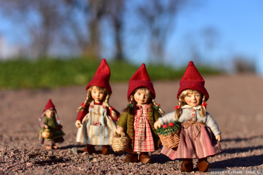 Лесные феи. Часть 2 — Куклы Birgitte Frigast (Фригаст): фарфоровые эльфы (фото 8)