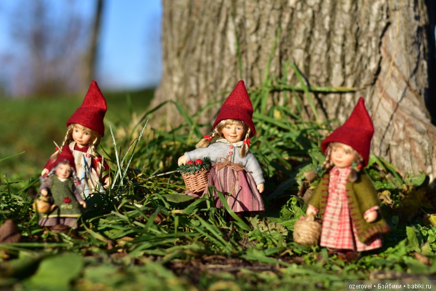 Лесные феи. Часть 2 — Куклы Birgitte Frigast (Фригаст): фарфоровые эльфы