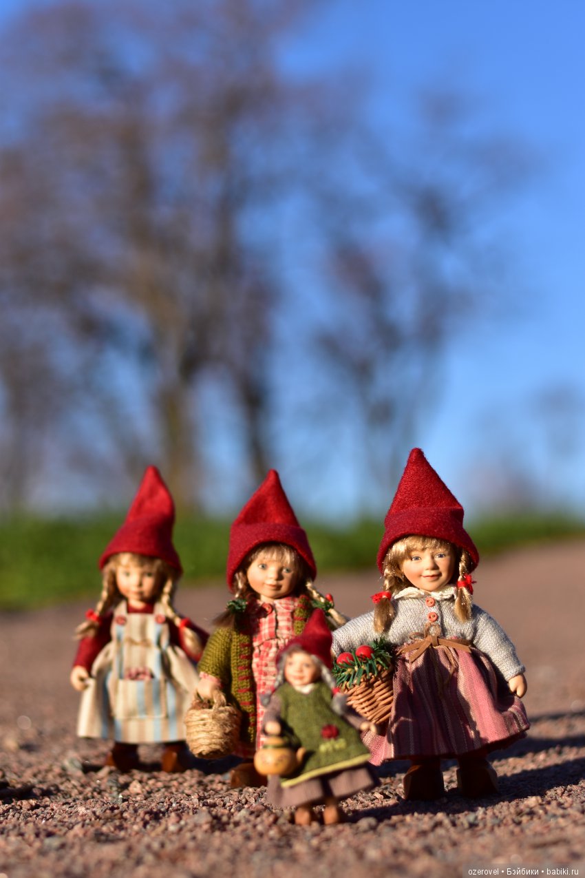 Лесные феи. Часть 2 — Куклы Birgitte Frigast (Фригаст): фарфоровые эльфы (фото 7)