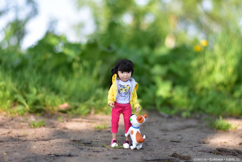 Луна и ее собака — Куклы Kathe Kruse (Кате/Кэте Крузе): фото (фото 3)