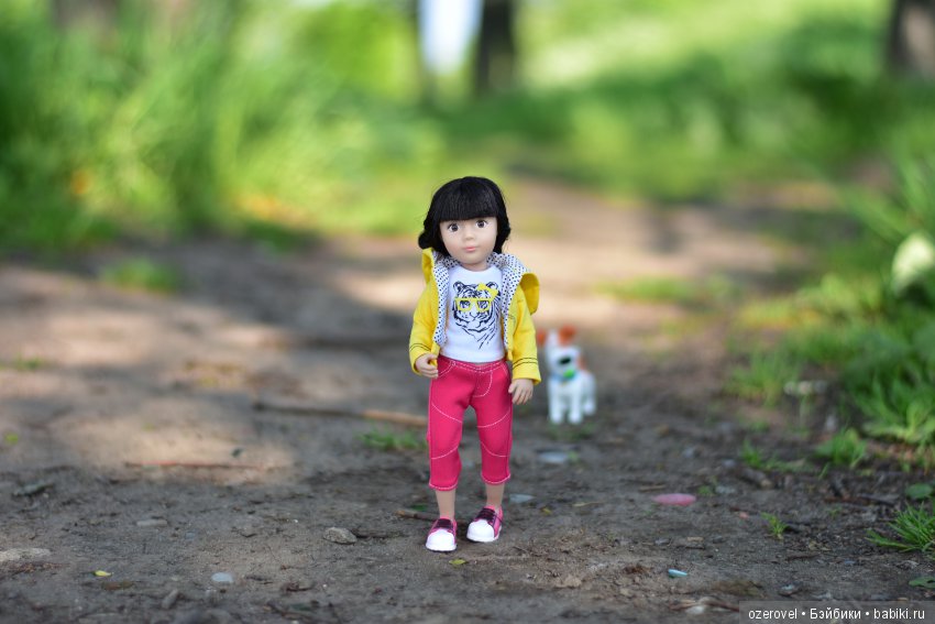 Луна и ее собака — Куклы Kathe Kruse (Кате/Кэте Крузе): фото