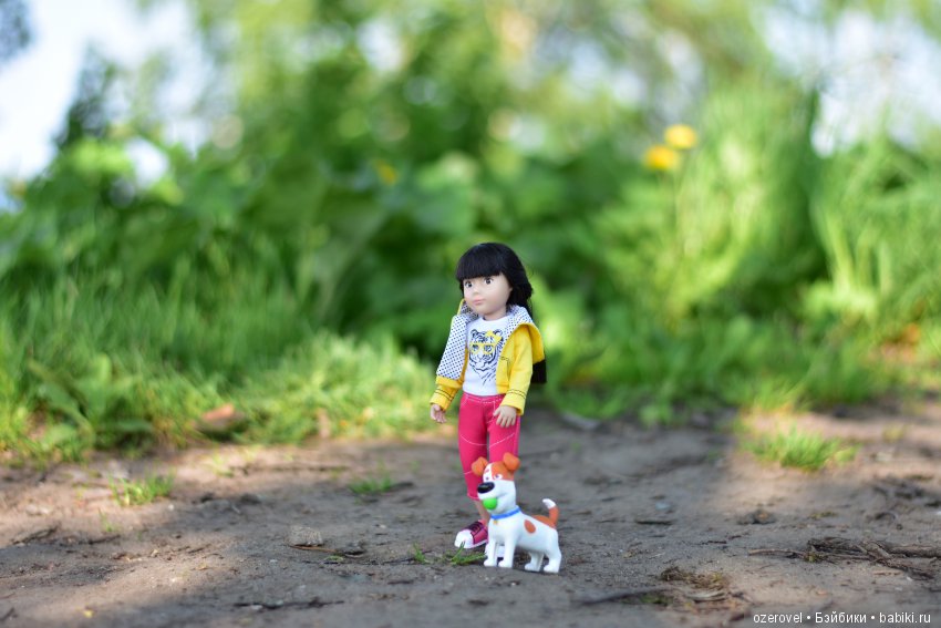 Луна и ее собака — Куклы Kathe Kruse (Кате/Кэте Крузе): фото (фото 2)