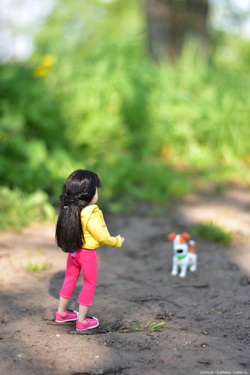 Луна и ее собака — Куклы Kathe Kruse (Кате/Кэте Крузе): фото (фото 4)