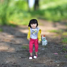 Луна и ее собака