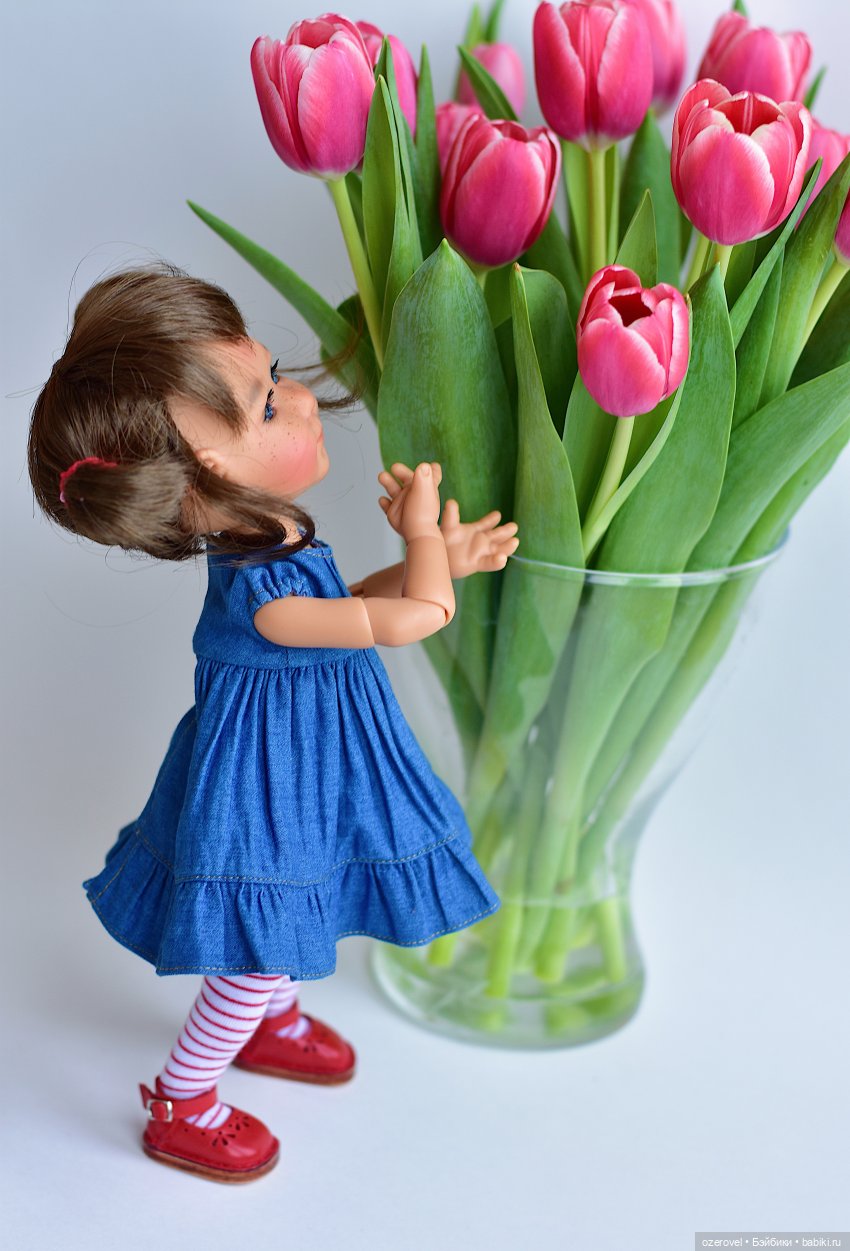 Белкины первые тюльпаны — Куклы Meadow dolls (Медовушки): BJD (БЖД) (фото 5)