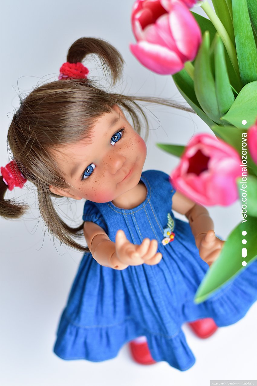 Белкины первые тюльпаны — Куклы Meadow dolls (Медовушки): BJD (БЖД) (фото 8)