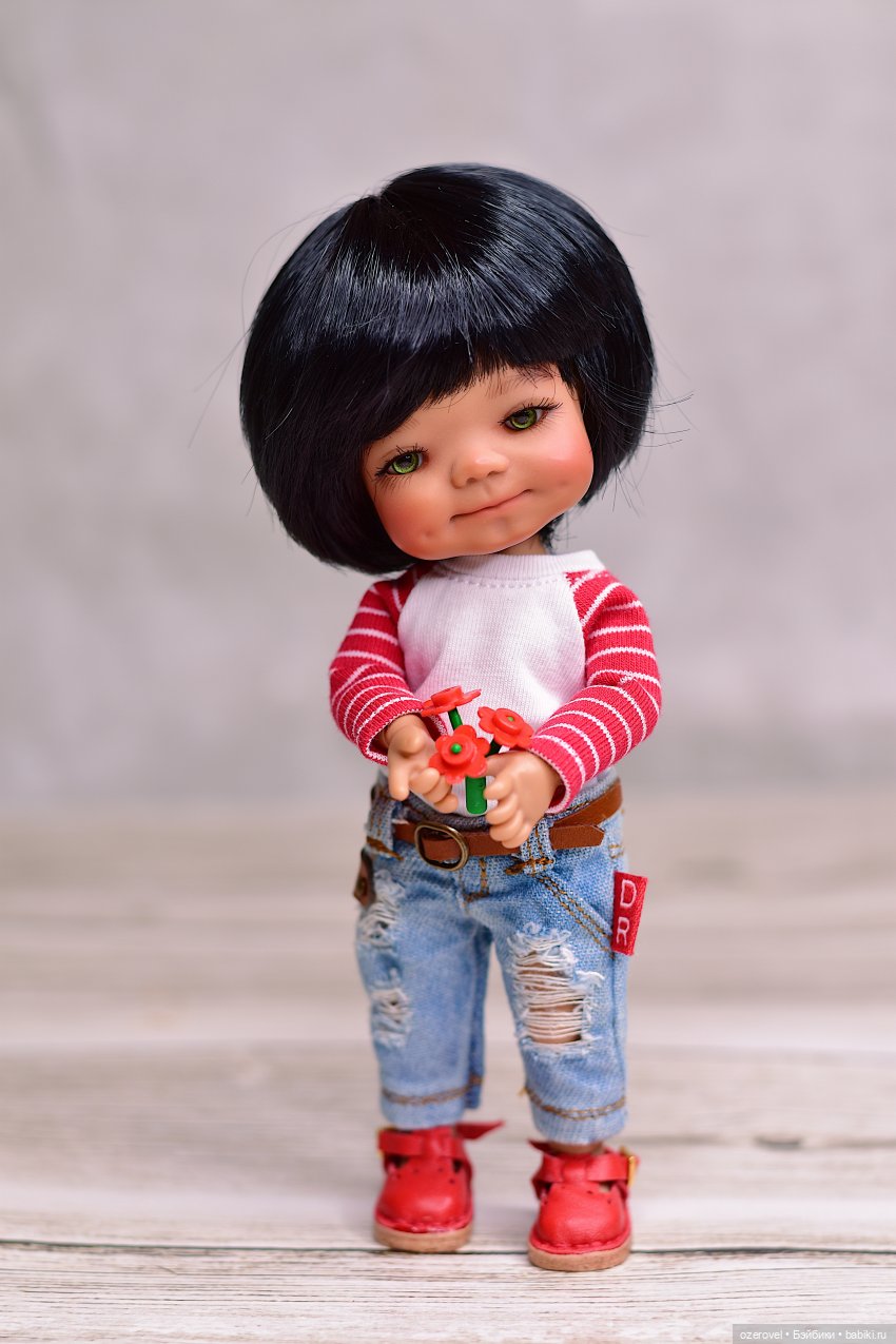 Новые джинсы | Бэйбики Новые джинсы — Куклы Meadow dolls (Медовушки): BJD (БЖД) (фото 4)