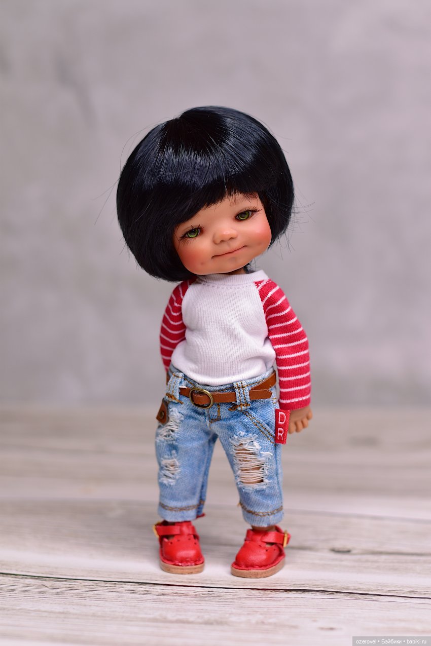 Новые джинсы | Бэйбики Новые джинсы — Куклы Meadow dolls (Медовушки): BJD (БЖД) (фото 7)