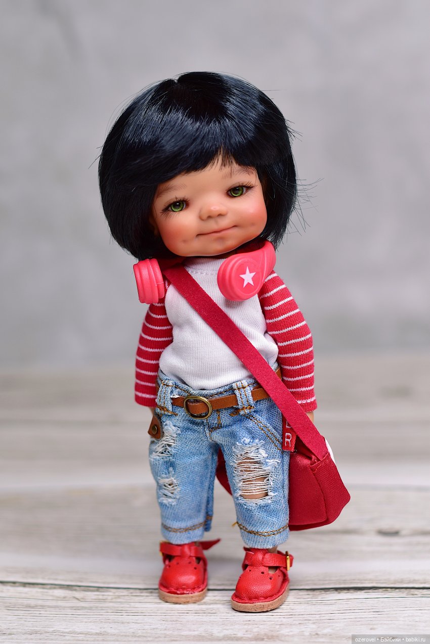 Новые джинсы | Бэйбики Новые джинсы — Куклы Meadow dolls (Медовушки): BJD (БЖД) (фото 3)