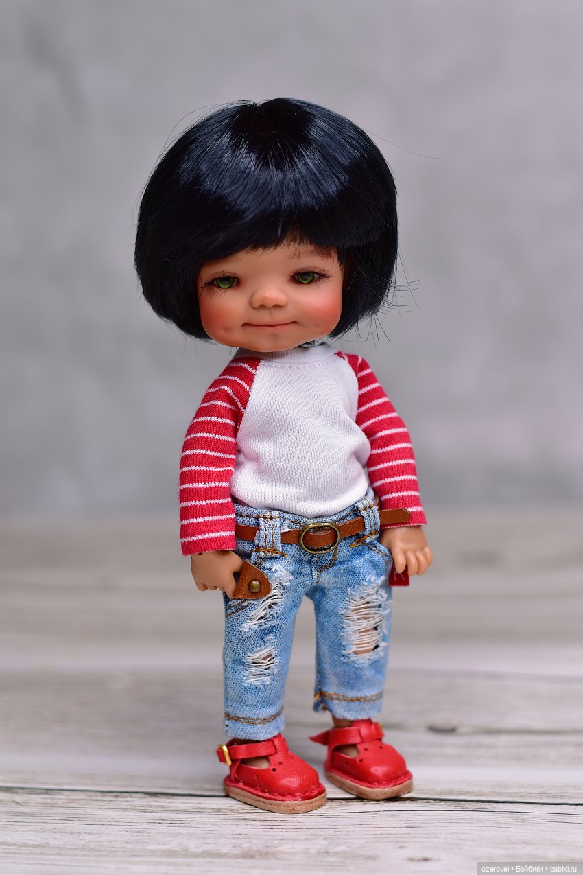 Новые джинсы | Бэйбики Новые джинсы — Куклы Meadow dolls (Медовушки): BJD (БЖД) (фото 5)