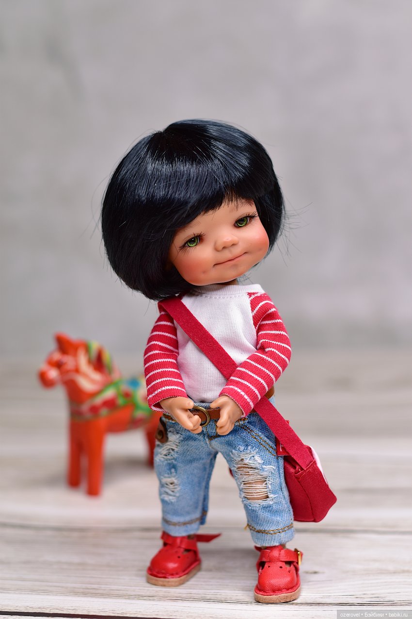 Новые джинсы | Бэйбики Новые джинсы — Куклы Meadow dolls (Медовушки): BJD (БЖД) (фото 2)