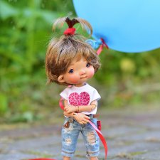 Мама, а я небо поймала