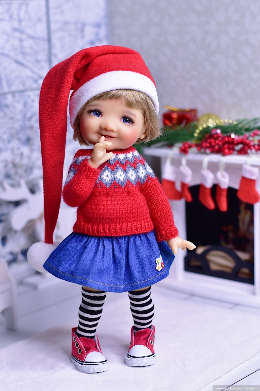 Merry Christmas — Куклы Meadow dolls (Медовушки): BJD (БЖД) (фото 9)