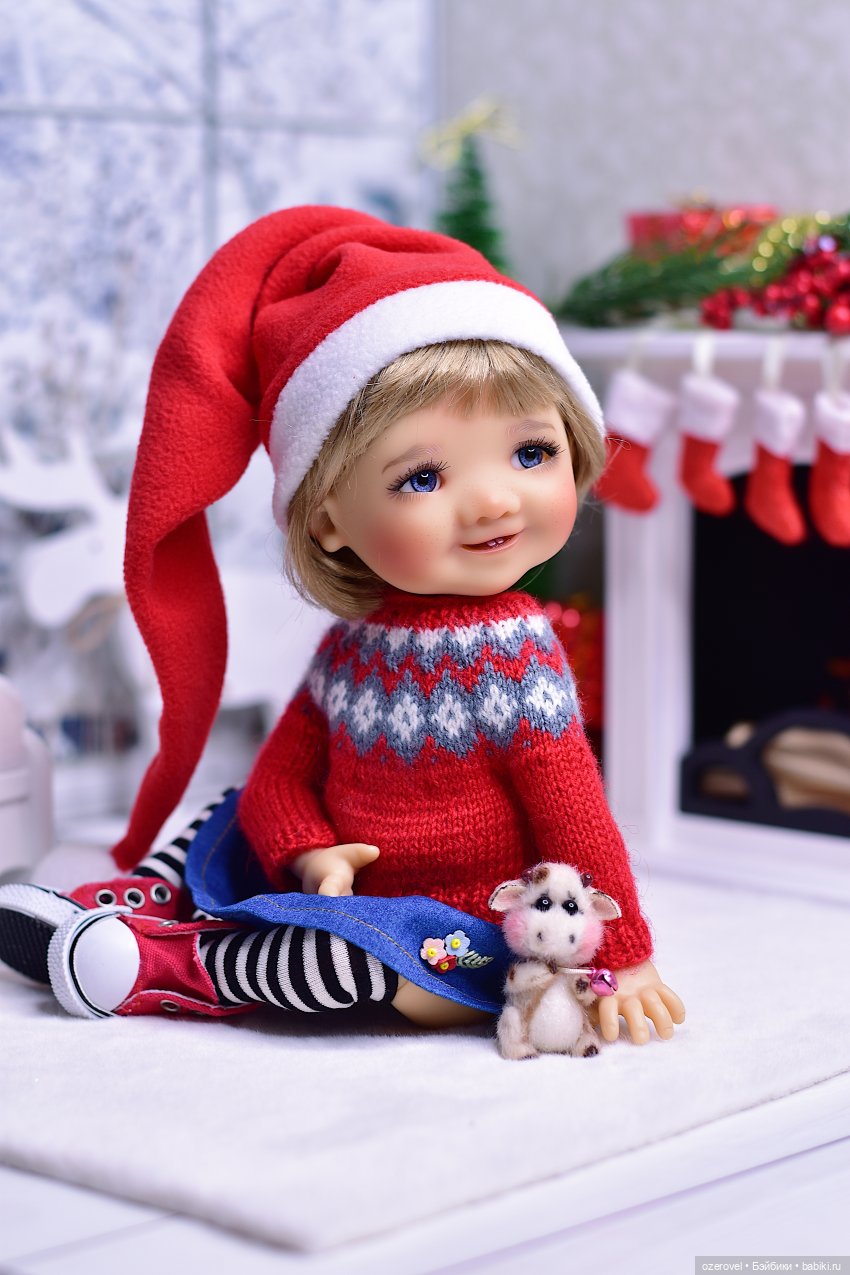 Merry Christmas — Куклы Meadow dolls (Медовушки): BJD (БЖД) (фото 8)