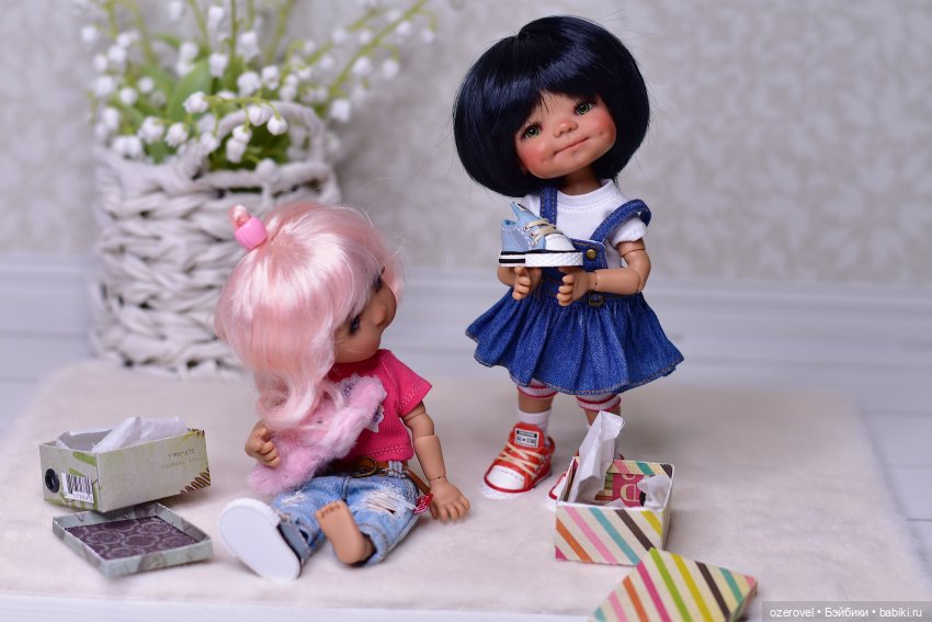 Последний день зимы | Бэйбики Последний день зимы — Куклы Meadow dolls (Медовушки): BJD (БЖД) (фото 8)