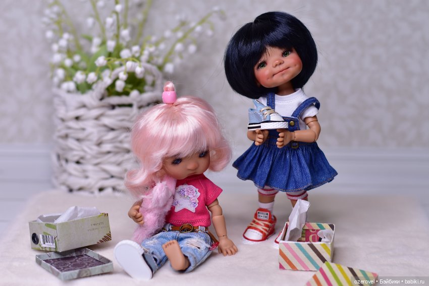 Последний день зимы | Бэйбики Последний день зимы — Куклы Meadow dolls (Медовушки): BJD (БЖД) (фото 7)