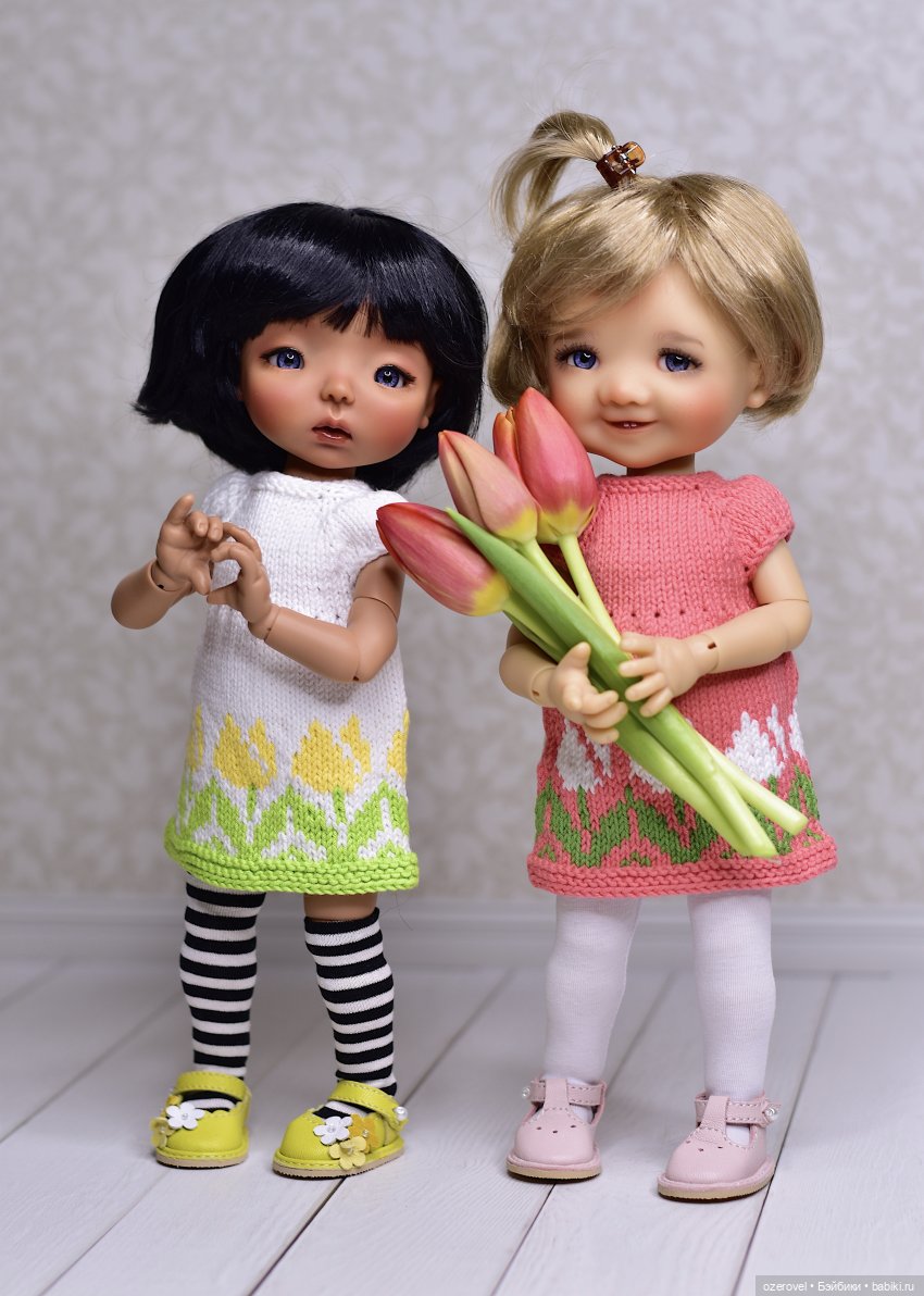 Кто сказал, что куклы не любят цветы