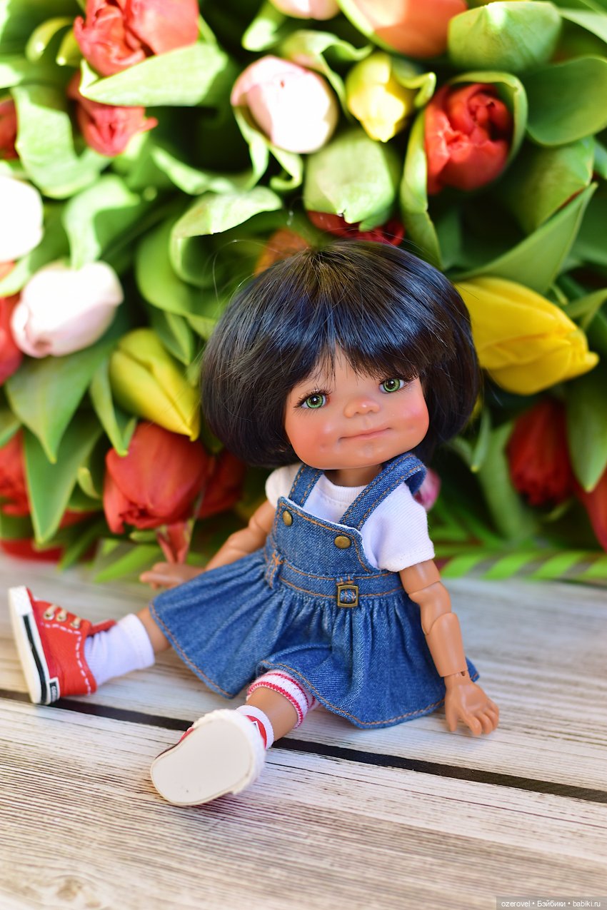 Кто сказал, что куклы не любят цветы (фото 2)