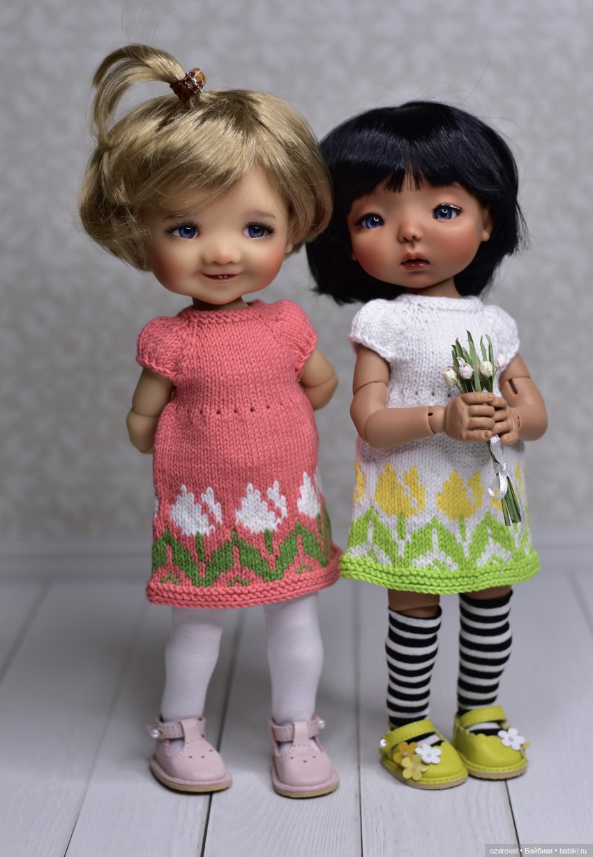 Кто сказал, что куклы не любят цветы