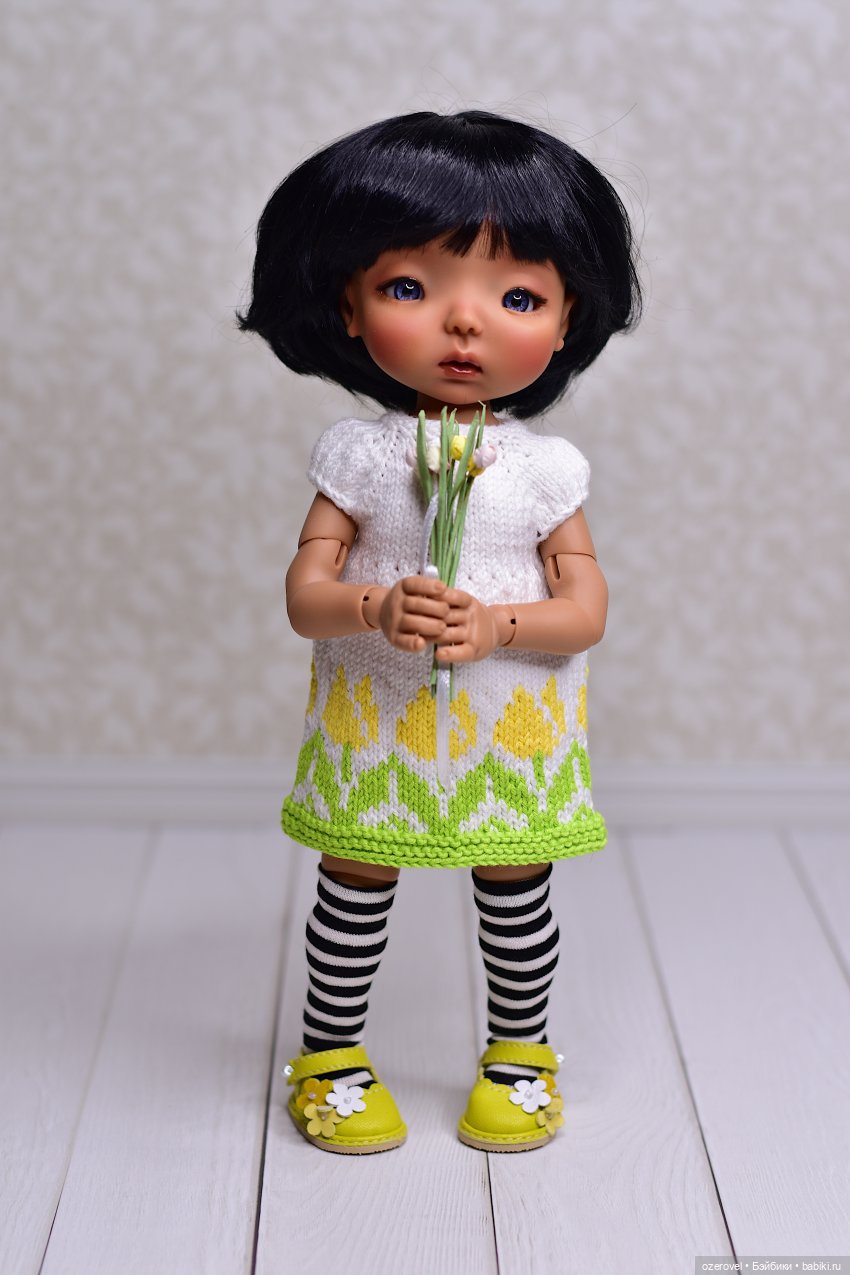 Кто сказал, что куклы не любят цветы (фото 10)