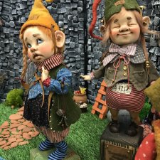 Выставка кукол. Гостиные дворы. Архангельск