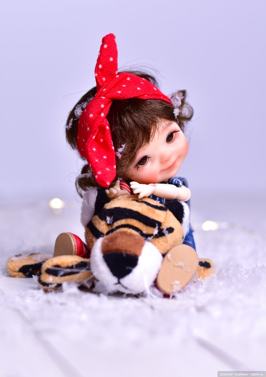 С Новым годом | Бэйбики С Новым годом — Куклы Meadow dolls (Медовушки): BJD (БЖД) (фото 2)