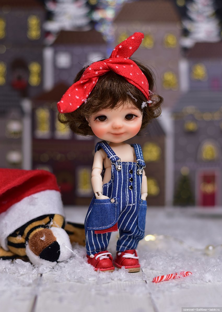 С Новым годом | Бэйбики С Новым годом — Куклы Meadow dolls (Медовушки): BJD (БЖД) (фото 5)