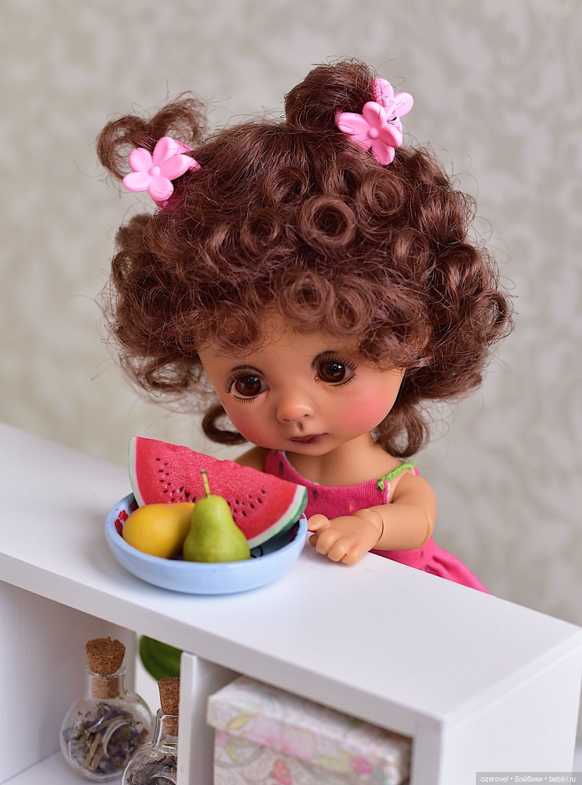 Лето. Девочка. Арбуз — Куклы Nikki Britt (Никки Бритт): авторские BJD (БЖД) (фото 6)