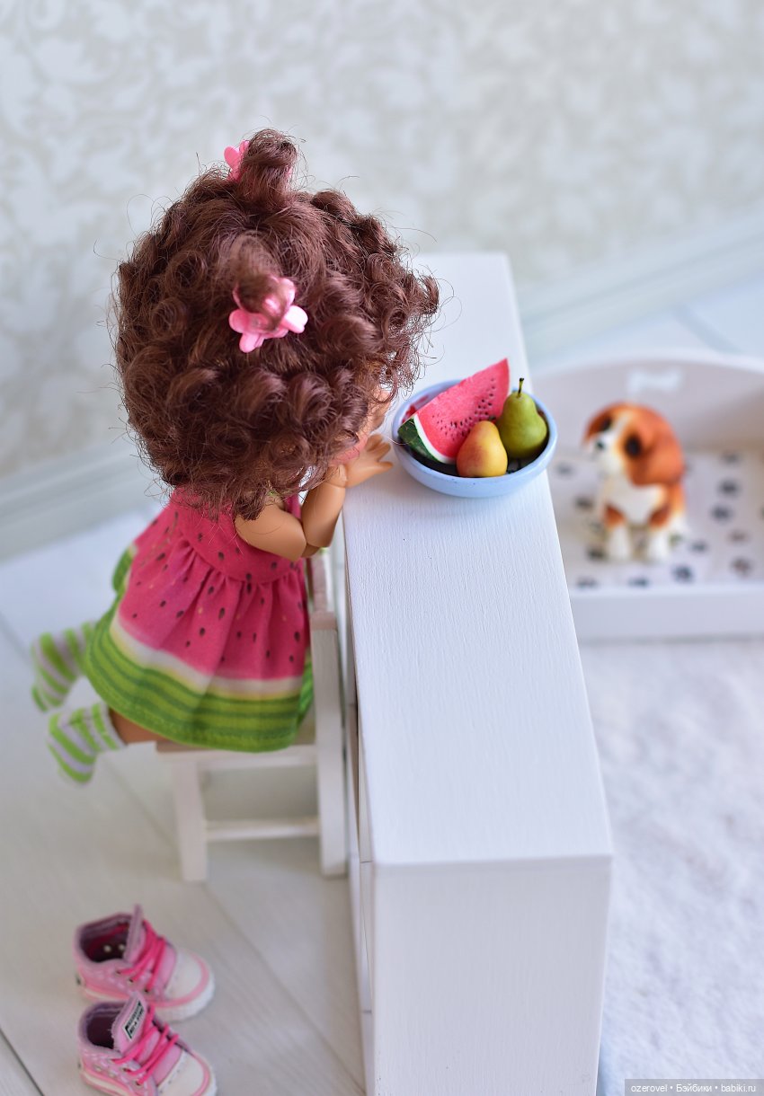 Лето. Девочка. Арбуз — Куклы Nikki Britt (Никки Бритт): авторские BJD (БЖД) (фото 4)