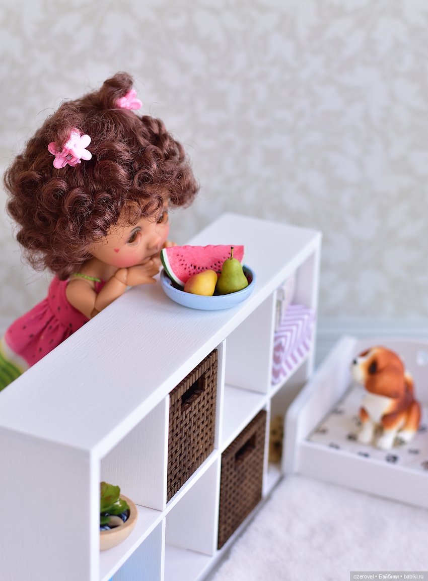 Лето. Девочка. Арбуз — Куклы Nikki Britt (Никки Бритт): авторские BJD (БЖД) (фото 3)