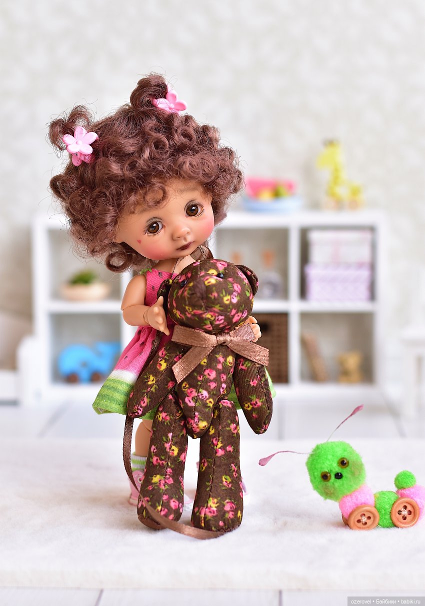 Лето. Девочка. Арбуз — Куклы Nikki Britt (Никки Бритт): авторские BJD (БЖД) (фото 10)