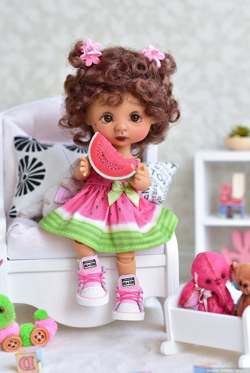 Арбузное настроение — Куклы Nikki Britt (Никки Бритт): авторские BJD (БЖД)