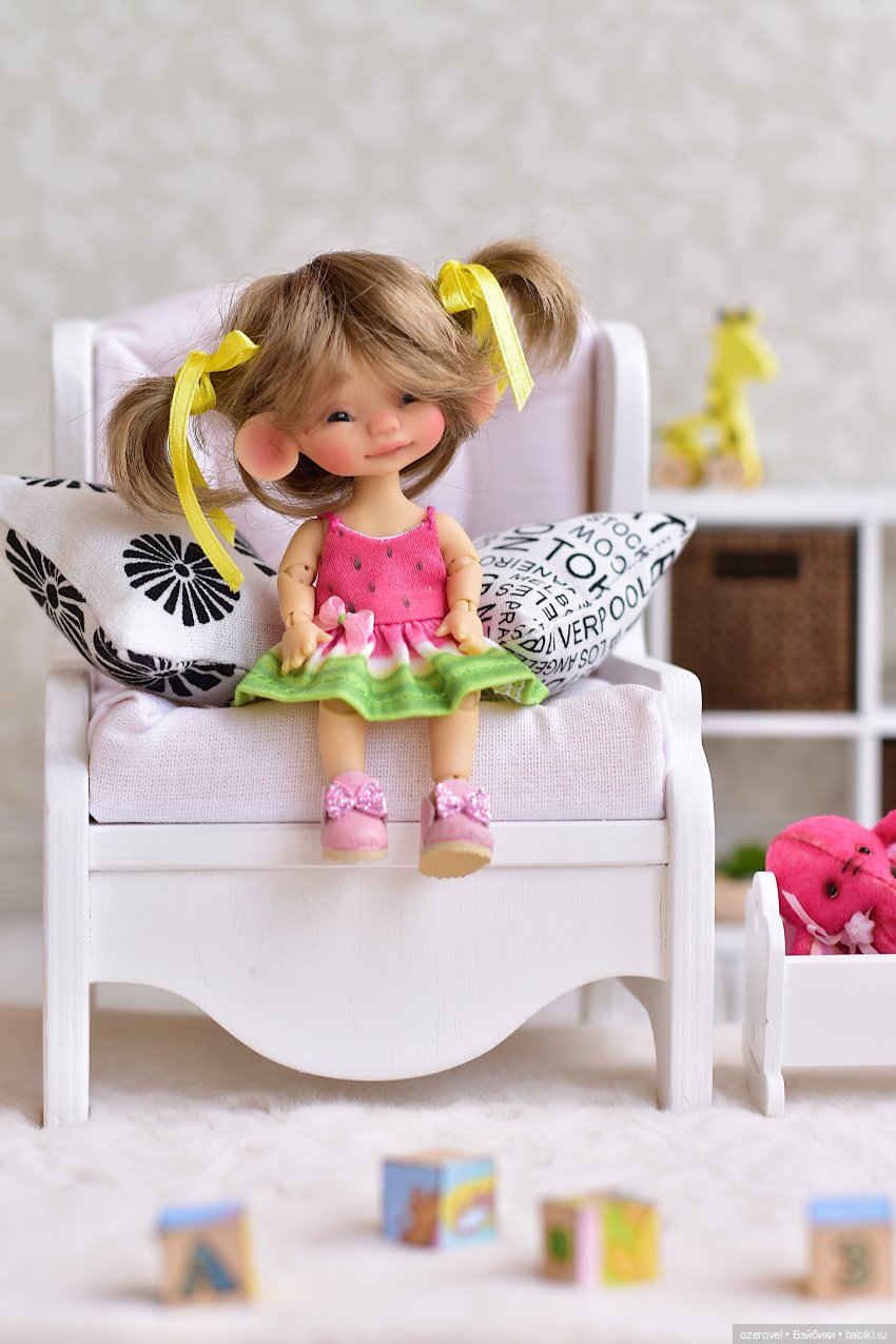 Арбузное настроение — Куклы Nikki Britt (Никки Бритт): авторские BJD (БЖД)