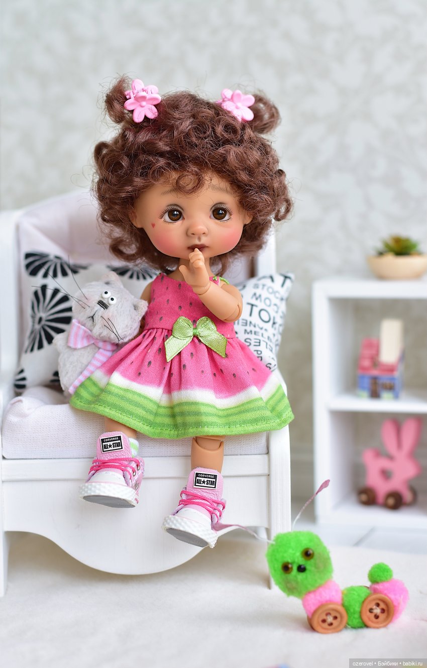 Арбузное настроение — Куклы Nikki Britt (Никки Бритт): авторские BJD (БЖД) (фото 6)