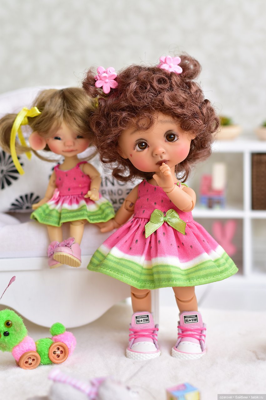 Арбузное настроение — Куклы Nikki Britt (Никки Бритт): авторские BJD (БЖД) (фото 8)