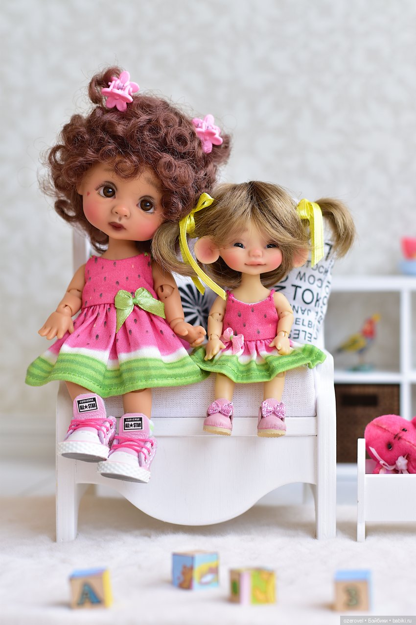 Арбузное настроение — Куклы Nikki Britt (Никки Бритт): авторские BJD (БЖД)