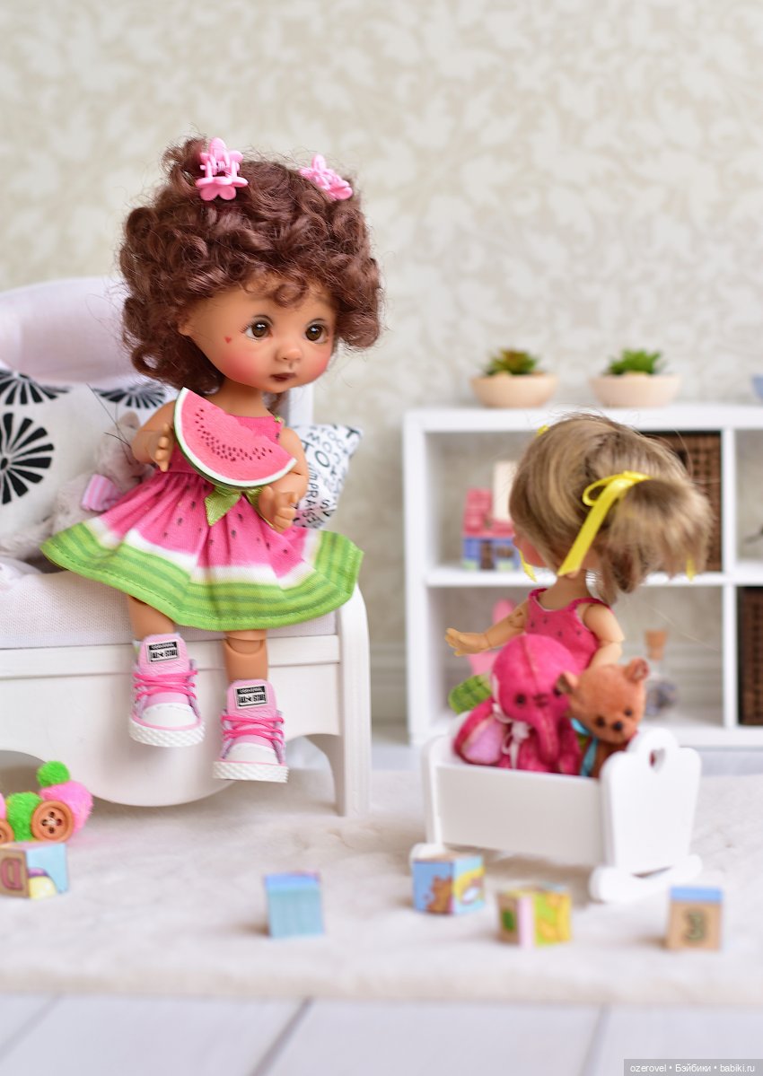 Арбузное настроение — Куклы Nikki Britt (Никки Бритт): авторские BJD (БЖД)