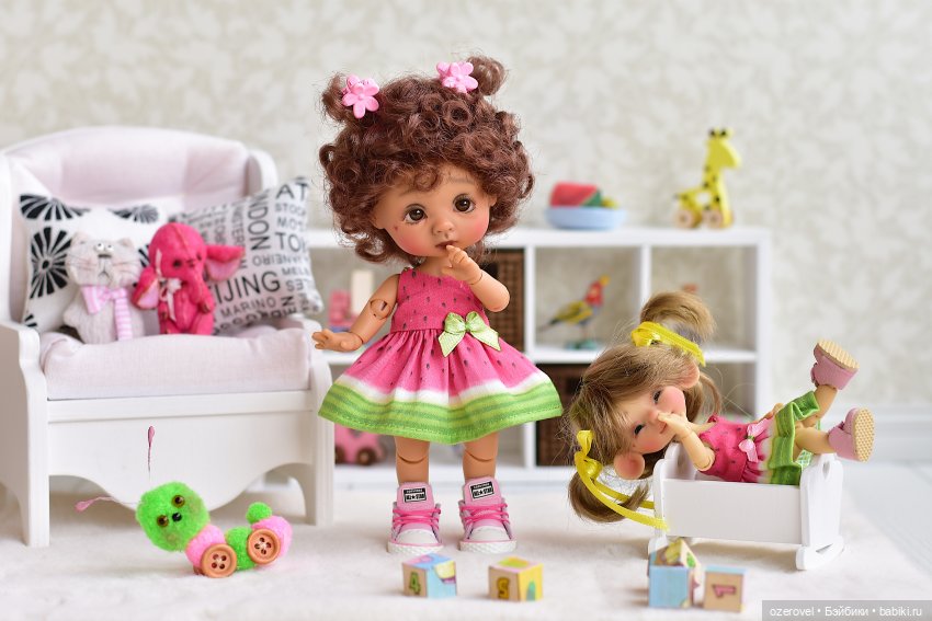 Арбузное настроение — Куклы Nikki Britt (Никки Бритт): авторские BJD (БЖД)