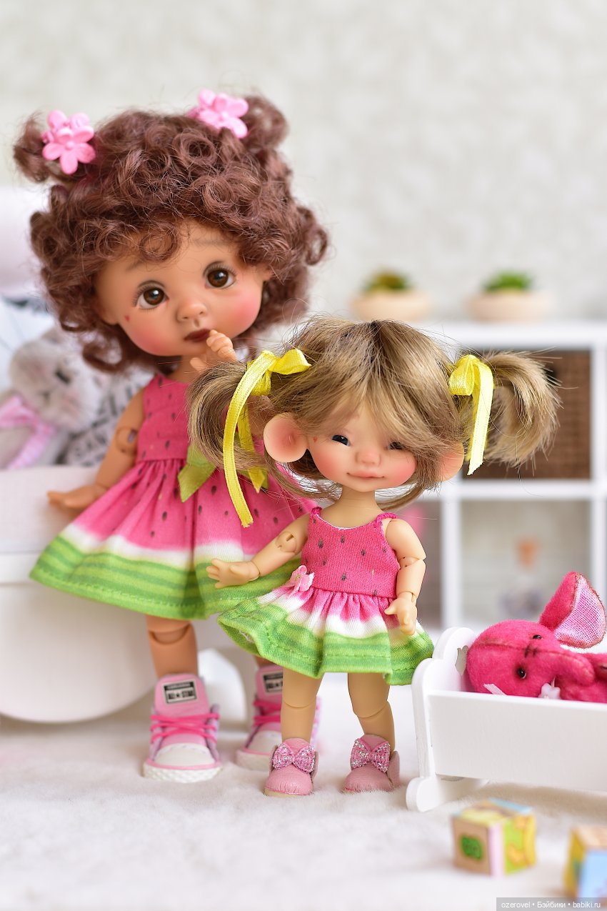 Арбузное настроение — Куклы Nikki Britt (Никки Бритт): авторские BJD (БЖД) (фото 9)