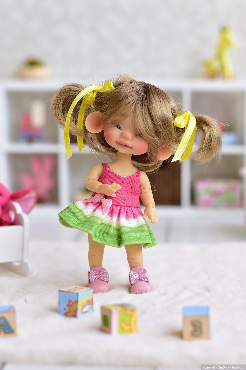 Арбузное настроение — Куклы Nikki Britt (Никки Бритт): авторские BJD (БЖД)