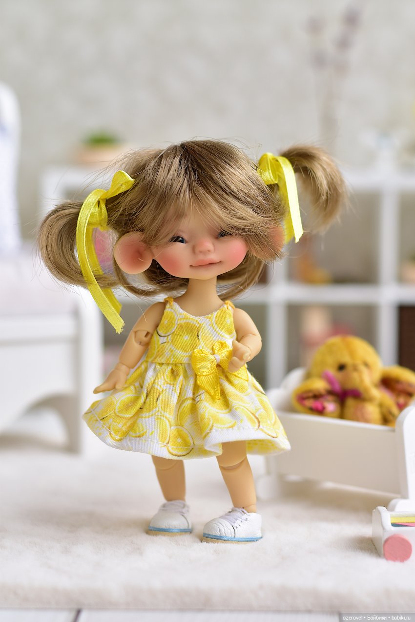 Цвет настроения желтый — Куклы Nikki Britt (Никки Бритт): авторские BJD (БЖД) (фото 3)