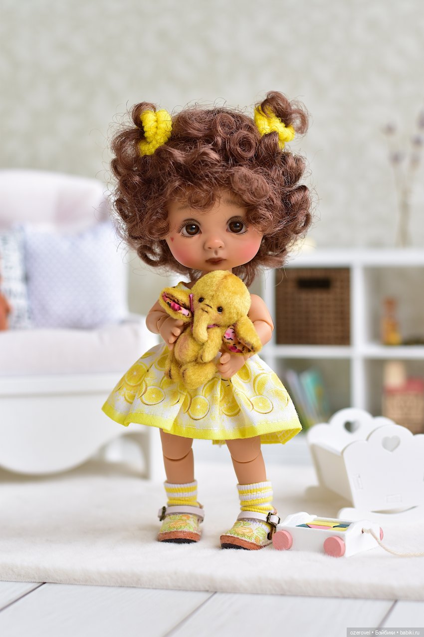 Цвет настроения желтый — Куклы Nikki Britt (Никки Бритт): авторские BJD (БЖД) (фото 6)