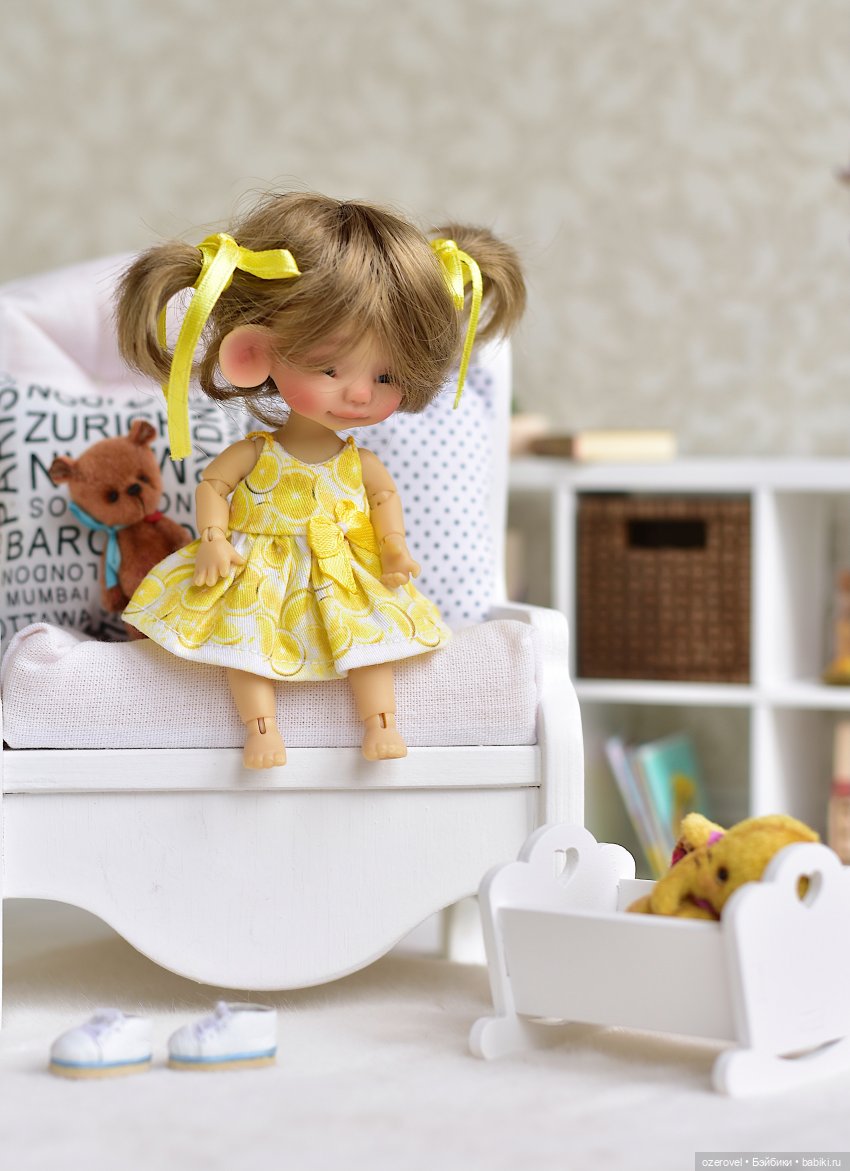 Цвет настроения желтый — Куклы Nikki Britt (Никки Бритт): авторские BJD (БЖД) (фото 4)